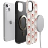 image:imageCasely iPhone 13 Mini Case  Jolly St Nick  Retro Claus  Bold Protective Design  MagSafe Compatible Design