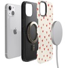 image:imageCasely iPhone 13 Mini Case  Love Letters  Doodle Hearts  Bold Protective Design  MagSafe Compatible Design
