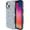 image:imageCasely iPhone 13 Mini Case  Love Lines  Blue Stripes  Bold Protective Design  MagSafe Compatible Design