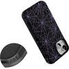 image:imageCasely iPhone 13 Mini Case  Midnight Web  Spider Web  Bold Protective Design  Compatible with MagSafe