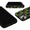 image:imageCasely iPhone 13 Mini Case  Mystic Moths  Green Twilight  Bold Protective Design  MagSafe Compatible Design