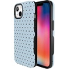 image:imageCasely iPhone 13 Mini Case  On the Dot  Blue amp Brown Polka Dot  Bold Protective Design  Compatible with MagSafe