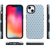 image:imageCasely iPhone 13 Mini Case  On the Dot  Blue amp Brown Polka Dot  Bold Protective Design  Compatible with MagSafe