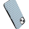image:imageCasely iPhone 13 Mini Case  On the Dot  Blue amp Brown Polka Dot  Bold Protective Design  Compatible with MagSafe