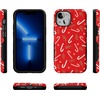 image:imageCasely iPhone 13 Mini Case  Peppermint Kiss  Candy Cane  Bold Protective Design  MagSafe Compatible Design