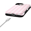 image:imageCasely iPhone 13 Mini Case  Pink Plaid  Sunday Best  Bold Protective Design  Compatible with MagSafe