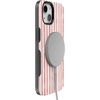 image:imageCasely iPhone 13 Mini Case  Pretty in Pastel  Blush Stripes  Bold Protective Design  MagSafe Compatible Design