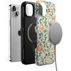 image:imageCasely iPhone 13 Mini Case  Pumpkin Patch  Green Vines  Bold Protective Design  MagSafe Compatible Design