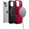 image:imageCasely iPhone 13 Mini Case  Romance Novel  Moody Floral  Bold Protective Design  Compatible with MagSafe