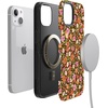 image:imageCasely iPhone 13 Mini Case  Rustic Roses  Boho Bouquet  Bold Protective Design  Compatible with MagSafe