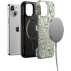 image:imageCasely iPhone 13 Mini Case  Sage Garden  Green Floral  Bold Protective Design  Compatible with MagSafe