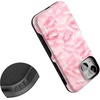 image:imageCasely iPhone 13 Mini Case  Sealed with a Kiss  Pink Lipstick  Bold Protective Design  Compatible with MagSafe