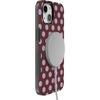 image:imageCasely iPhone 13 Mini Case  Spotted in SoHo  Burgundy Polka Dot  Bold Protective Design  Compatible with MagSafe