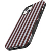 image:imageCasely iPhone 13 Mini Case  Sunday in Brooklyn  Chocolate Blue Stripes  Bold Protective Design  Compatible with MagSafe