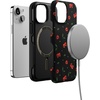 image:imageCasely iPhone 13 Mini Case  Sweet Revenge  Cherry Skulls  Bold Protective Design  Compatible with MagSafe