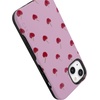 image:imageCasely iPhone 13 Mini Case  Very Cherry  Painted Cherries  Bold Protective Design  MagSafe Compatible Design