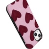image:imageCasely iPhone 13 Mini Case  Whole Lotta Love  Plum Hearts  Bold Protective Design  MagSafe Compatible Design
