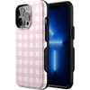 image:imageCasely iPhone 13 Pro Case  Sunday Best  Pink Gingham  Bold Protective Design  Compatible with MagSafe