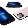 image:imageCasely iPhone 13 Pro Case  Sunday Best  Pink Gingham  Bold Protective Design  Compatible with MagSafe
