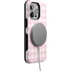 image:imageCasely iPhone 13 Pro Case  Sunday Best  Pink Gingham  Bold Protective Design  Compatible with MagSafe