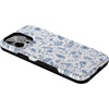 image:imageCasely iPhone 13 Pro Max Case  Blue Vintage Rabbits in Spring Flowers  Compatible with MagSafe  Bold Protective Design