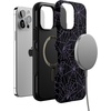 image:imageCasely iPhone 13 Pro Max Case  Midnight Web  Spider Web  Bold Protective Design  Compatible with MagSafe