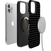 image:imageCasely iPhone 13 Pro Max Case  On the Dot  Black Polka Dot  Bold Protective Design  Compatible with MagSafe