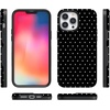 image:imageCasely iPhone 13 Pro Max Case  On the Dot  Black Polka Dot  Bold Protective Design  Compatible with MagSafe