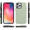image:imageCasely iPhone 13 Pro Max Case  On the Dot  Green Polka Dot  Bold Protective Design  Compatible with MagSafe