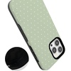image:imageCasely iPhone 13 Pro Max Case  On the Dot  Green Polka Dot  Bold Protective Design  Compatible with MagSafe
