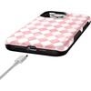 image:imageCasely iPhone 13 Pro Max Case  Queen of Diamonds  Pink Watercolor  Bold Protective Design  Compatible with MagSafe