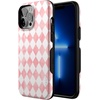 image:imageCasely iPhone 13 Pro Max Case  Queen of Diamonds  Pink Watercolor  Bold Protective Design  Compatible with MagSafe