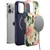 image:imageCasely iPhone 13 Pro Max Case  The Garden Room  Painted Petals  Bold Protective Design  Compatible with MagSafe