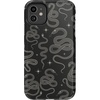 image:imageCasely iPhone 11 Case  Harlequin Midnight Diamond  Black and Purple  Essential Slim DualLayer Protective DesignWere Ready For It  Black Serpent