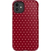On the Dot | Maroon Polka Dot