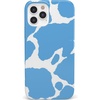 image:imageCasely iPhone 11 Pro Max Case  Current Mood  Light Blue Cow Print  Classic Ultra Slim Design
