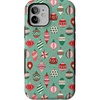 image:imageCasely iPhone 12 Mini Case  All Decked Out  Festive Ornaments  Bold Protective Design  MagSafe Compatible Design