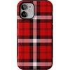 image:imageCasely iPhone 12 Mini Case  As if  Red Plaid  Bold Protective Design  MagSafe Compatible Design