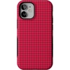 image:imageCasely iPhone 12 Mini Case  Best Dressed  Red Houndstooth  Compatible with MagSafe  Bold Protective Design
