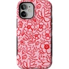 image:imageCasely iPhone 12 Mini Case  Blush Garden  Floral Doodle  Bold Protective Design  Compatible with MagSafe