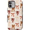 image:imageCasely iPhone 12 Mini Case  Fall Girlie  Pumpkin Spice Bows  Bold Protective Design  MagSafe Compatible Design