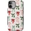 image:imageCasely iPhone 12 Mini Case  Festive Girlie  Holiday Bows  Bold Protective Design  MagSafe Compatible Design