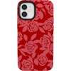 image:imageCasely iPhone 12 Mini Case  Final Rose  Red amp Pink Floral  Bold Protective Design  MagSafe Compatible Design