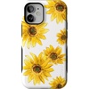 image:imageCasely iPhone 12 Mini Case  Golden Garden  Yellow Sunflower  Bold Protective Design  Compatible with MagSafe