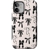 image:imageCasely iPhone 12 Mini Case  Goth Girlie  Black Bows  Bold Protective Design  Compatible with MagSafe