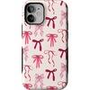 image:imageCasely iPhone 12 Mini Case  Lover Girlie  Pink Bows  Bold Protective Design  Compatible with MagSafe