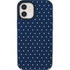 image:imageCasely iPhone 12 Mini Case  On the Dot  Navy Polka Dot  Bold Protective Design  Compatible with MagSafe