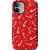 image:imageCasely iPhone 12 Mini Case  Peppermint Kiss  Candy Cane  Bold Protective Design  MagSafe Compatible Design