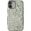 image:imageCasely iPhone 12 Mini Case  Sage Garden  Green Floral  Bold Protective Design  Compatible with MagSafe