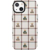 image:imageCasely iPhone 13 Case  Bear Hugs  Teddy Squares  Bold Protective Design  MagSafe Compatible Design